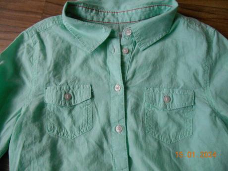 Dívčí košile- dl. rukáv, h&m,152