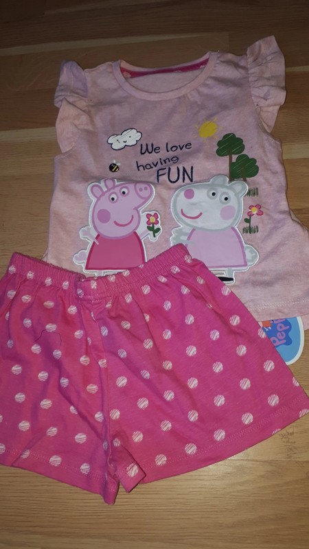 Letní pyžamo s peppa pig 98 mothercare, mothercare,98