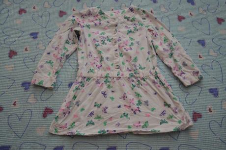 Manšestové šaty šatičky tunička, mothercare,104