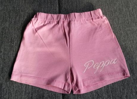 Bavlněné kraťasy - šortky peppa pig. vel. 116, 116