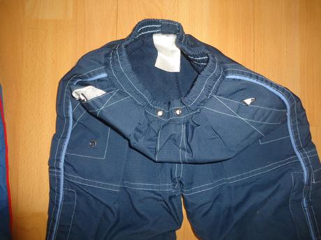 Šusťákové zateplené kalhoty, adams,98