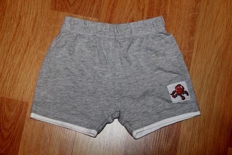 Kraťasy okay - šedé, chobotnička vel. 74, okay,74
