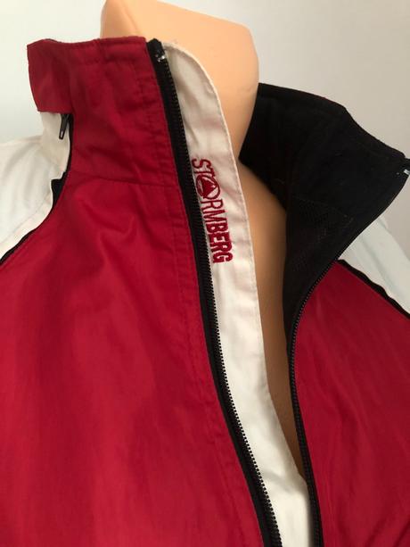 Vel. 36 smetanovočervená bunda - větrovka, stormberg,36