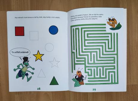 Pracovní sešit včelka mája,