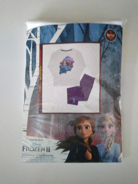 2x nové pyžámko s annou a elsou, disney,92