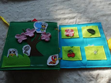 Velká quiet book doplnovaček,