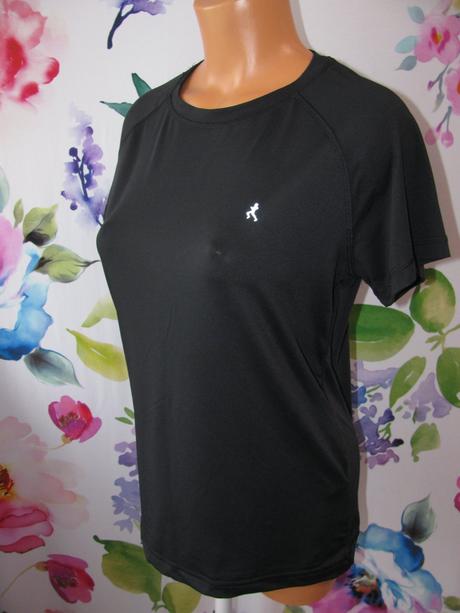 Sportovní černé pružné funkční tričko workout, atmosphere,38