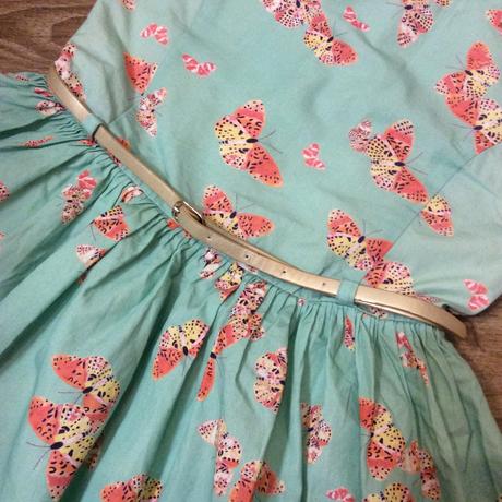 Slavnostní motýlkové šaty, john lewis,128