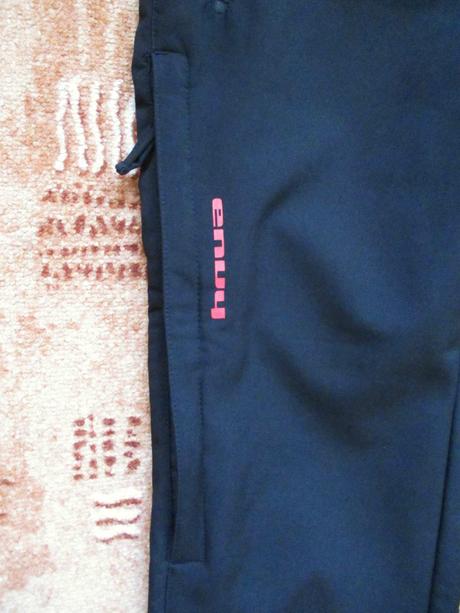 Dámské černé zimní softshellové kalhoty envy l 40, envy,l