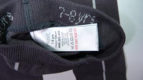 Šedé punčochy s hvězdičkou, next,128