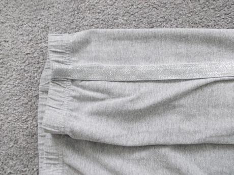 Šedé legíny / legínky, vel.146/152, 146