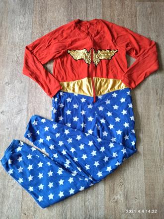 Overal/kostým v.152/158 wunder woman, 