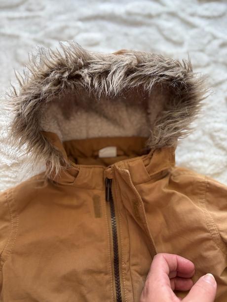 Bundička slabší zimní - v.3/6 měs., h&m,68