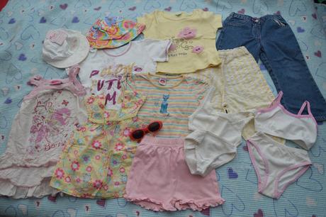 Sluneční brýle červené next, letní oblečení dívčí, 86–98