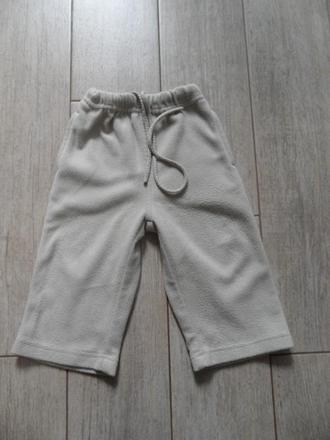 Tepláky fleesové 12-18m, timbuktoo,86