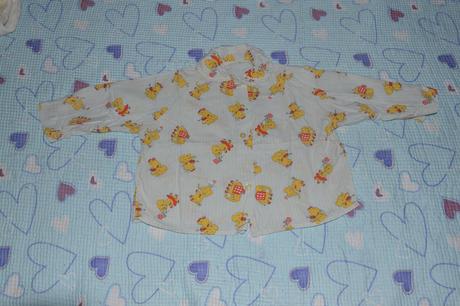 Slabší bavlněný letní vršek od pyžama, 86/92, 86