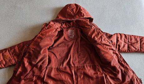 Dívčí zimní bunda, bundička, vel.134, c&a, c&a,134