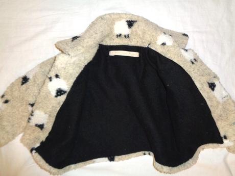 Kouzelný zimní teploučký kožíšek s ovečkama, 86