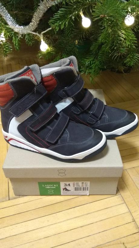 Lasocki boty vel. 34 kožené kotníkové_jako nové, lasocki,34