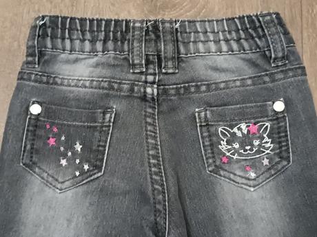 Dívčí černé džíny,zn. kiki&koko, vel.92 (2 roky), kiki&koko,92