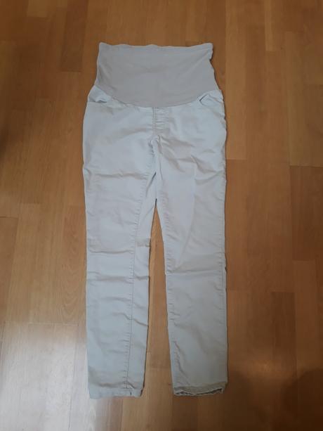 Tehotenske kalhoty platene vel.l-xl, l