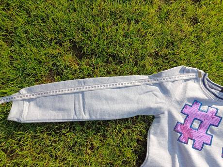 Dívčí mikina, mikinové šaty, 164