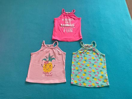 3x dívčí top- primark- 98, primark,98