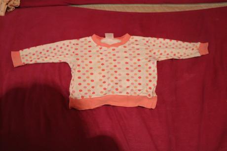 Dívčí halenka puntíky vel. 80 - 86, dimo,80