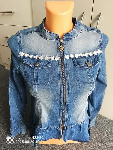 Riflová bunda zn."yigga" vel."146", yigga,146