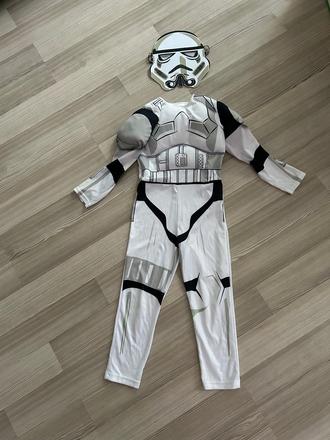 Kostým stormtrooper h&m, v. 110/116,
