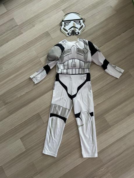 Kostým stormtrooper h&m, v. 110/116,