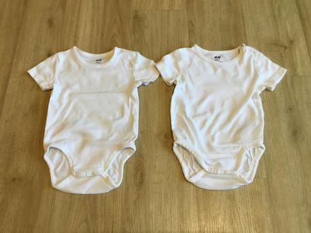 Dvě bílá body vel. 74, h&m,74