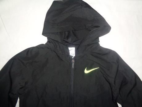 Černá šusťáková bunda nike 5-6 let, nike,116