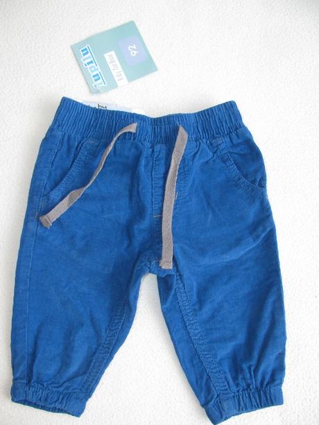 Manšestrové kalhoty-vel.2-3 měs., lupilu,62