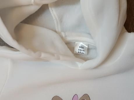 2x dívčí teplejší mikiny, disney,104