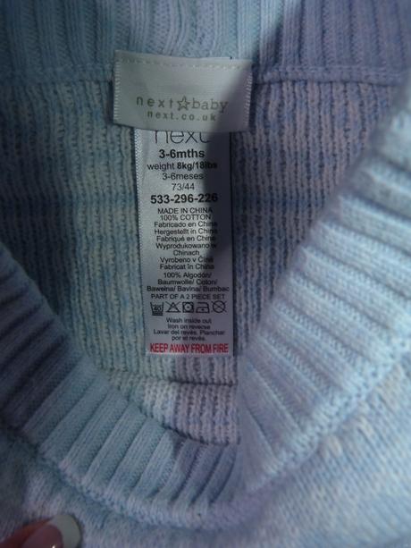 Teplé kalhoty vel. 68, next,68