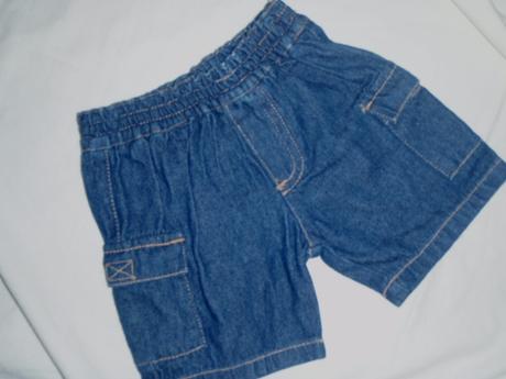 Duo měkkoučkých riflových kraťásků, early days,62