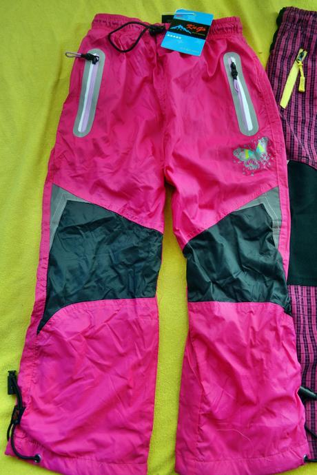 2xpodzimní kalhoty kugo,šusťákové,bavlna,v.104, kugo,104