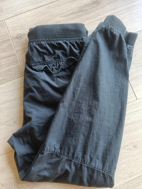 Plátěné jogger kalhoty, velikost 158, h&m,158