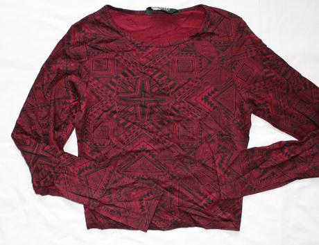 Ap18. bordó tričko 14-15 let, 164