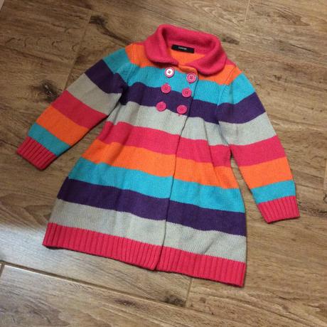 Dlouhý barevný svetr, george,110