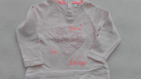 Světle růžová mikina vel.86, pepco,86