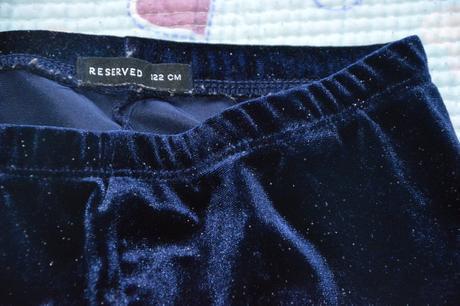 Sametové legíny legínky s třpytkami, reserved,122