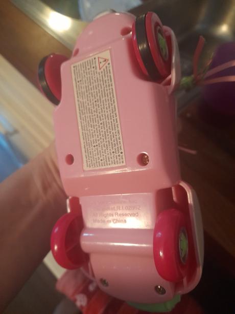 Růžová motorka hasbro,