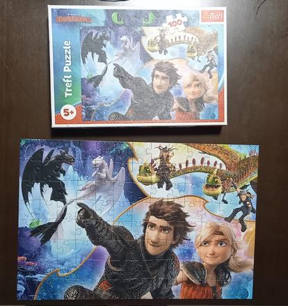 Puzzle - jak vycvičit draka, 