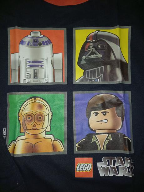 Pyžamový top lego star wars 8-9 let, lego,134