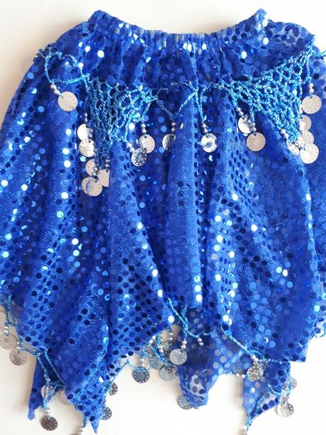 Dětská taneční sukýnka, suknička, břišní tance, 110