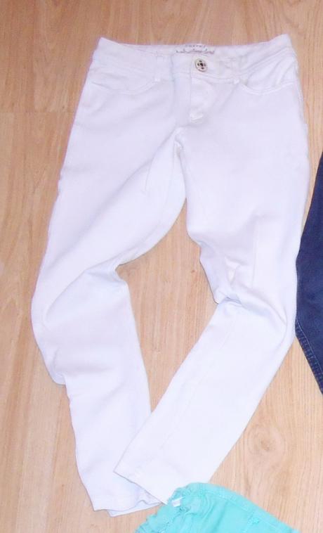 Dívčí kalhoty vel.146,152 a 158               3ks, 146