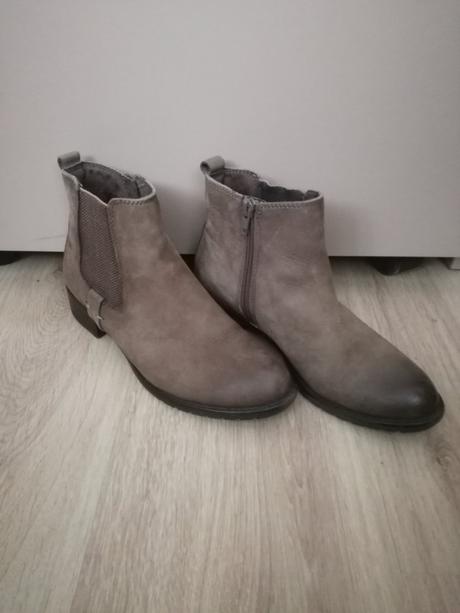 Dámské kotníčkové boty na zip, vel. 36/37, baťa,37