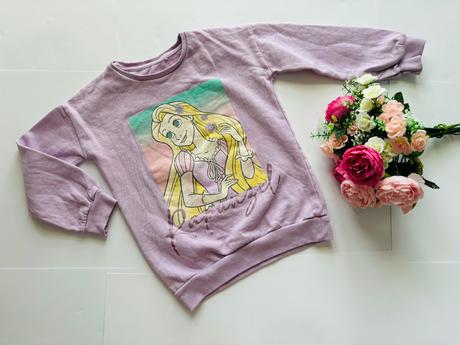 K1/ mikina rapunzel - v.5/6 let zn., disney,116